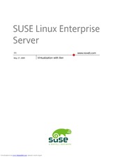 NOVELL LINUX ENTERPRISE SERVER 11 - VIRTUALIZATION Manual