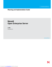NOVELL OPEN ENTERPRISE SERVER - CONVERSION GUIDE 12-2010 Implementation Manual