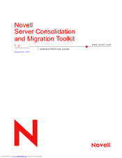 NOVELL SERVER CONSOLIDATION MIGRATION TOOLKIT 1.2 - ADMINISTRATION GUIDE 09-2007 Administration Manual