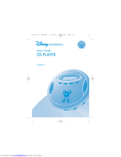 Disney DCD6000-C User Manual