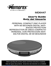 MEMOREX MD6447BLUOM User Manual