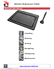 TRUST SLIMLINE WIDESCREEN TABLET - Maintenance Manual