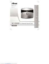 TRUST SC-5500P - VERSION 1.0 User Manual
