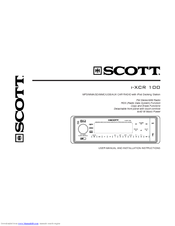 SCOTT IXCR 100 -  S User Manual