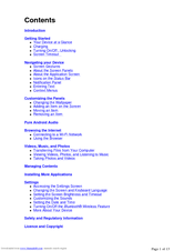 Creative ZEN Touch 2 User Manual
