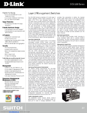 D-Link xStack DES-3200-28/ME Datasheet