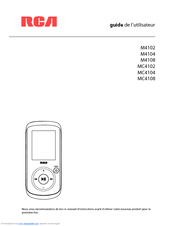 RCA M4102 Manual De L'utilisateur