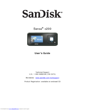 SanDisk SDMX72048 User Manual