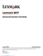 Lexmark 654de User Manual
