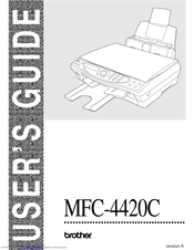 Brother 4420c - MFC Color Inkjet User Manual