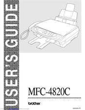 Brother 4820c - MFC Color Inkjet User Manual