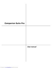 Xerox Companion Suite Pro User Manual
