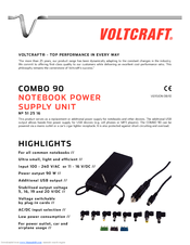 VOLTCRAFT COMBO 90 - Datasheet
