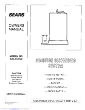 Sears 625.349290 Manual
