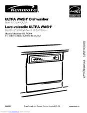 KENMORE ULTRA WASH 665.7436 Series Use & Care Manual