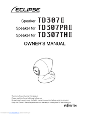 Eclipse TD307PAII Manuals | ManualsLib