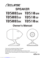ECLIPSE TD510BK Owner's Manual