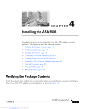 Cisco 5505 - ASA Firewall Edition Bundle Installation Manual