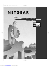 Netgear GS524T - ProSafe Switch Installation Manual