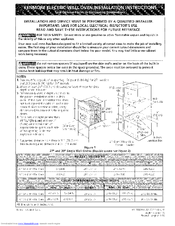 Kenmore 4803 Installation Instructions Manual