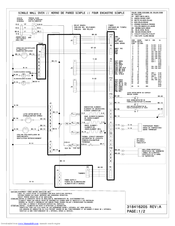 Electrolux EW27EW55GB - 27 Inch Single Electric Wall Oven Wiring Diagram