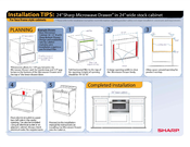 Sharp KB6021MW - 24 Insight Pro Microwave Drawer Installation Tips
