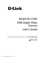 D-Link DSB-C300 User Manual