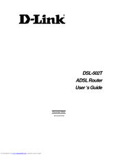 D-Link DSL-502G User Manual