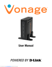 D-Link Vonage VTA-VR User Manual