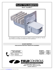 FIELD CONTROLS 46248300 Instructions Manual