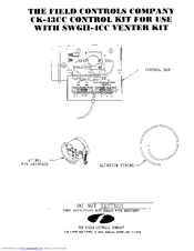 FIELD CONTROLS SWGII-4CC Manual