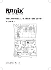 Ronix RS-0007 Manual