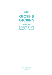 DFI-ITOX GIC88-B User Manual