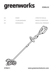 GreenWorks ED80L02 Operator's Manual