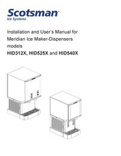Scotsman Meridian HID312X Series Installation And User Manual
