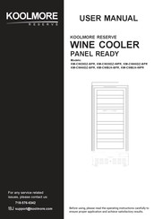 KoolMore KM-CW46DZ-BPR User Manual