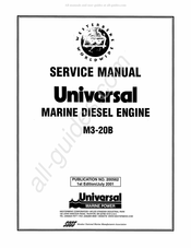 Westerbeke M3-20B Service Manual