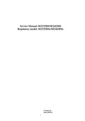 Dell SE2723DS Service Manual