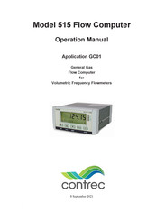 Contrec 500 Series Operation Manual