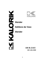 Kalorik USK BL 4 Operating Instructions Manual