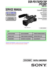 Sony DSR-PD190P Service Manual