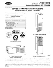 Carrier 58TMA135 Service And Maintenance Instructions
