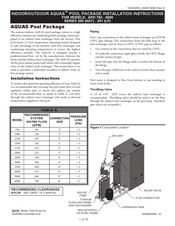 Lochinvar AQUAS APO 2500 Installation Instructions Manual