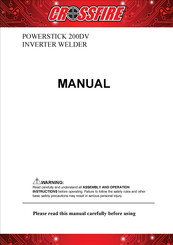 Crossfire POWERSTICK 200DV Manual