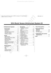 GM Buick Verano 2014 Manual