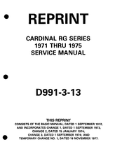 Cessna F177RG Service Manual