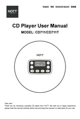 Hott CD711T User Manual