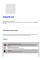 AURATON 2YA Operating Manual