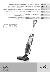eta FORTIS Instructions For Use Manual