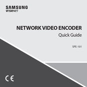 Samsung SPE-101 Quick Manual